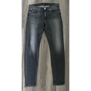 HUDSON Nico Midrise Skinny Gray Stretch Ankle Denim Women's Size 27 Jeans